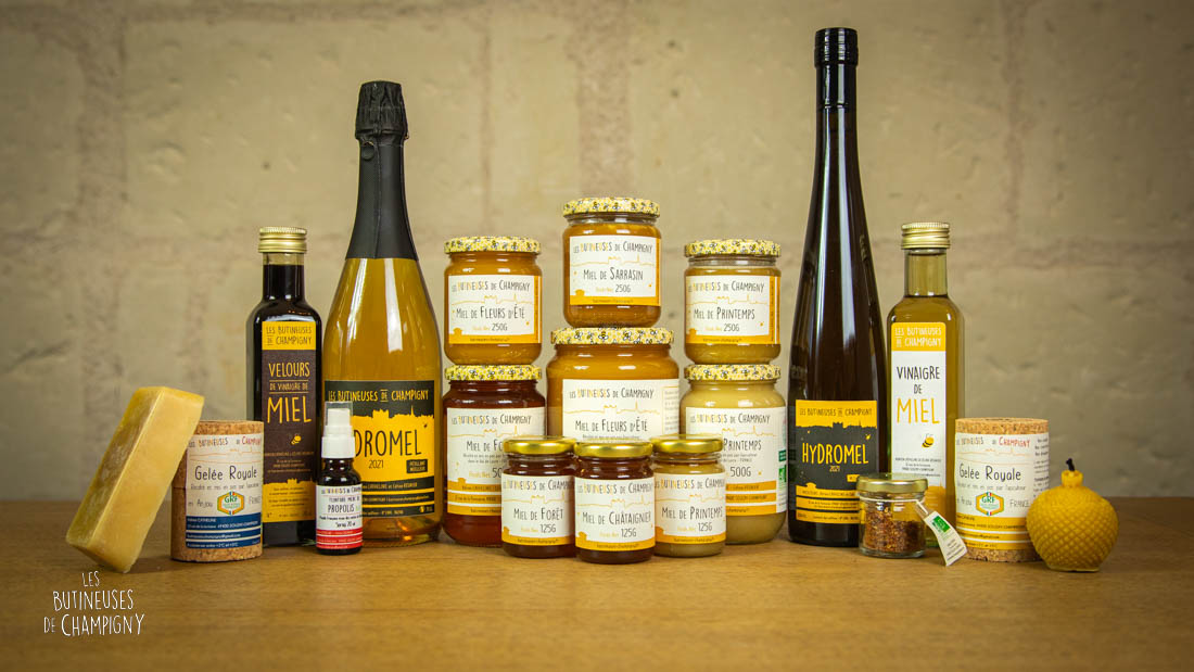 Produits-apiculture-Butineuses-de-Champigny